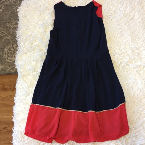 STITCH FIX 41 Hawthorn Pleated Colorblock Dress - Picture 4 of 6